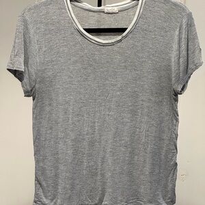 John Galt Light Gray Short Sleeve Tee